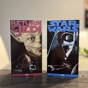 Star Wars & Return of the Jedi VHS